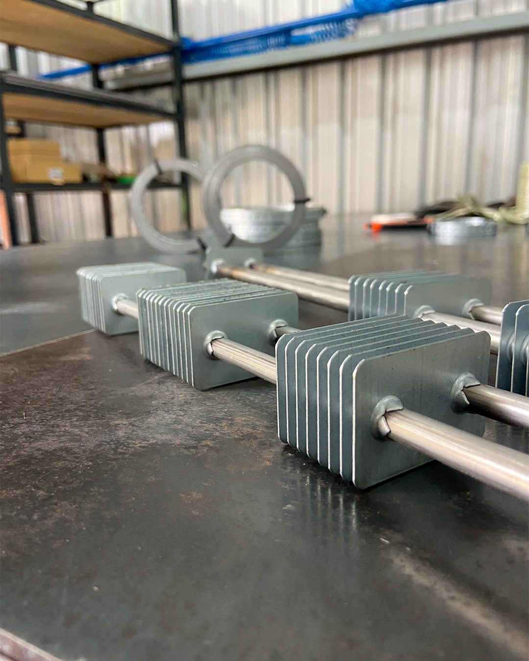 Peça estampada em aço inox, Fita Estamparia Metal