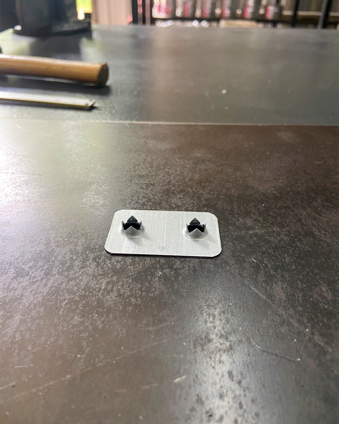 Peça estampada em cobre, Fita Estamparia Metal